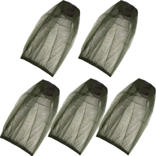 SHERCHPRY 5pezzi Cappello Da Apicoltore Rete Cappello Da Pesca Multifunzione Resistente All Usura Traspirante Leggero Portatile Per Apicoltura Pesca All Aperto e Viaggi