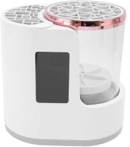 850 RPM Makeup Brush Machine Automatic Make Up Brushes Cleaner Cosmetic Brush Cleaner Dryer Machine for Makeup Sponges and Brushes