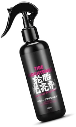 Ksikdeg Quick Apply Bicycles Tire Gloss Sprays 200ml Tires Brightener Road Bike Rejuvenators Cycling Accessories Brightener