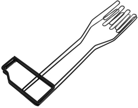 ASAKKURA Glove Rack Reusable Stand for Glove 14.37x5.12x0.79 Inch Iron Sturdy Stylish Kitchen Countertop Drain Storage Rack Multipurpose Kitchen and Bathroom Drying Holder