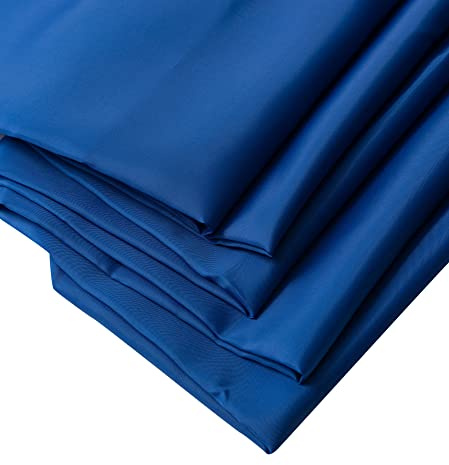 IPEA Tejido de Forro 200 x 150 cm color Azul Royale - Made in Italy – Tejido al Metro para Costura, Ropa, Forros, Chaquetas, Pantalones, Faldas, Muebles, Almohadas - Tela Lisa para Coser y Forrar