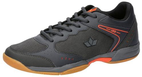 Lico Speed Indoor - Scarpe da Ginnastica da Uomo, Colore Antracite/Arancione, 36 EU, Antracite/Arancione., 36 EU