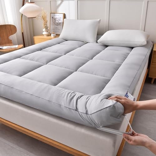 ZSMFCD Japanische Bodenmatratze, Futonmatratze, verdickte, weiche Rollmatratze für Camping/Schlafsaal, Bodenliege, Gästebett/Couch, Auto (BB,100x190cm)