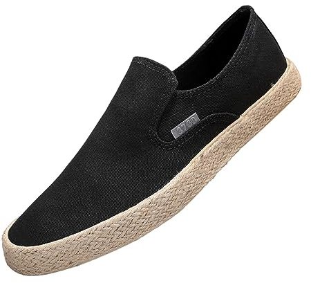 Ciabatta Scarpe Uomo 43 Scarpe da Lavoro comode Sneakers Uomo Nere Invernali Scarpe Chef-Cameriere Traspirante Stile Cinese Tradizionale Scarpe Tendiscarpe Uomo Babbucce Uomo Invernali