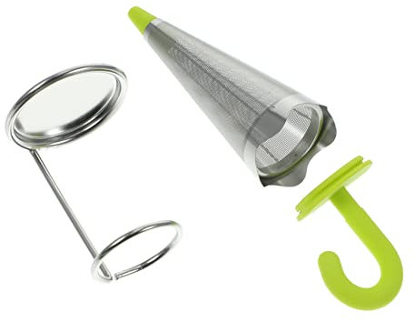 Ciieeo Stainless Steel Tea Infuser Strainer Silicone Umbrella Design for Loose Leaf Tea for Cup and Pot Easy to Clean