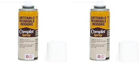Complet Antitarlo Fungicida Protettivo Inodore Incolore - 200 Ml, 1 unità, 1 (Confezione da 2)