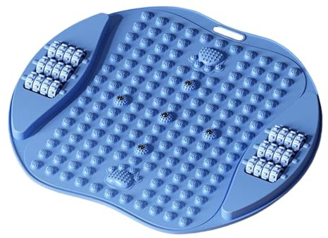 YsXoWiui Walking Toe Plate Fußmassagegerät für Den Heimgebrauch Akupressurmatte für Langes Sitzen, Blau