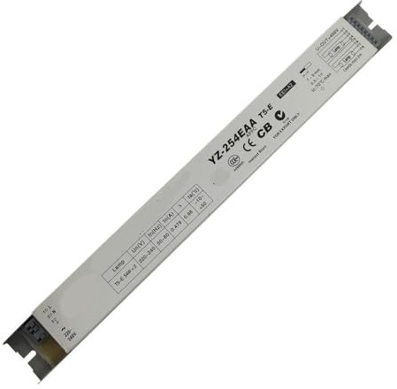 JASMKLX Balastos electrónicos T5 3AAA YZ-254EAA 220-240V 2 * 54W for lámpara Fluorescente de Tubo T5 HO, rectificador de lámpara de Acuario