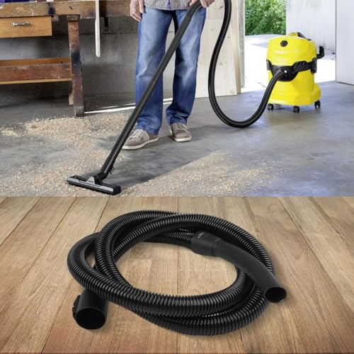 Whychstore Vacuum Cleaner Replacement Hose for Karcher NT Series – 2.5 m, 32 mm ID / 38 mm OD, Flexible Plastic with Seamless Fit for NT 14/25/27/35/45/48/55/611 & Flex S36/S47