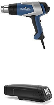 Steinel Heißluftpistole HL 2020 E, inkl. Temperatur-Messgerät HL Scan, 2200 W Heißluftfön, LCD-Display, Resthitzeanzeige