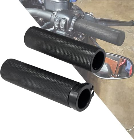 HDBUBALUS Motorrad 2,5 cm Lenkergriff für Harley Touring Sportster Dyna Softail V-Rod