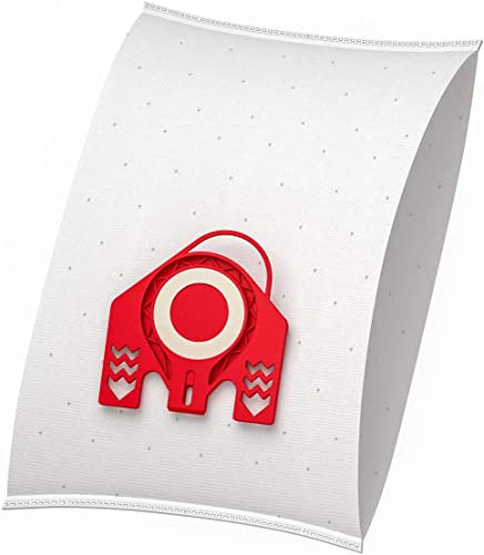 McFilter | 20 Bolsas de aspirador adecuadas para aspiradora Miele Compact C1, bolsa con cierre automático para polvo, tipo MSM incl. filtro