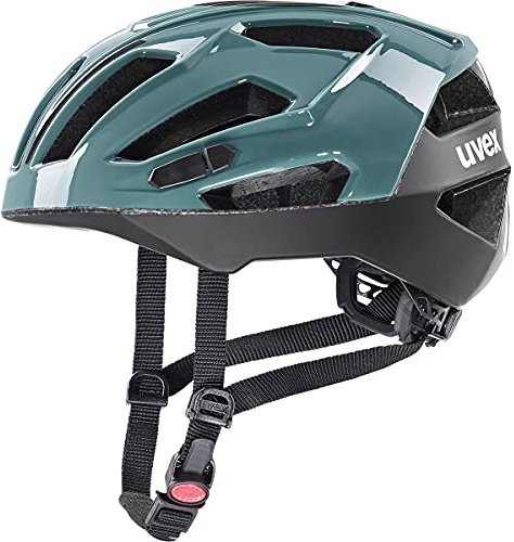 uvex gravel x - säker performancehjälm för dam och herr - individuell storleksanpassning - optimerad ventilation - peacock - 52-57 cm