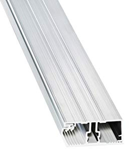 Stegplatte Randprofil Profile für 16mm Stegplatten Alu/Gummi 4,5 Meter