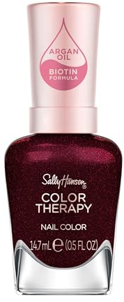 Sally Hansen Color Therapy Staycation Collection Nagellack, Nothing to Wine About, 14,8 ml