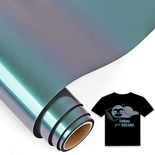 IModeur 5Ft Chamäleon Plotterfolie Textil Bronze nach Violett - 30,5 x 152,5 cm Flexfolie Plotter Textil für Silhouette, Kleidung, Mützen, Hosen, andere Stoffe