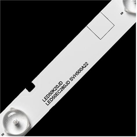 SwepS 11Pcs 3V 1W TV Hintergrundbeleuchtung LED Streifen for Für Hi.Sen/se 50 Zoll SVH500A22-REV05-6LED-131113 LED50K20JD LED50EC280JD LED50K320U 50EC280