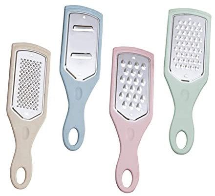 TOPBATHY Professionelles Kartoffelschneider Satz Edelstahl mit Pp Manuell Verschleißfeste Klingen Küchen Gadget für Schnelles Schneiden und Reiben von Karotten Käse Gemüse