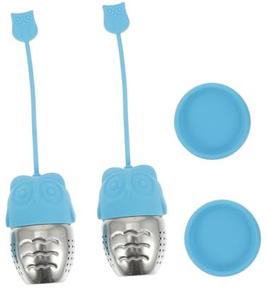 KOCKSHION 2piezas Infusores De Té De Inoxidable De Herramientas Para Hacer Té Accesorios Creativos Para Casa y Oficina