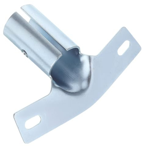 SKISUNO Metal Broom Handle Replacement Adapter, Iron Floor Brush Connector for Broom Heads, Fit, Quick Installation, Secure Connection for Household Cleaning