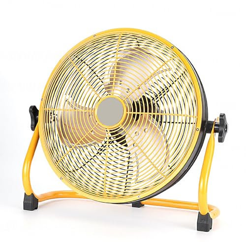 AADDFDD Ventilatori industriali in Metallo ad Alta velocità per impieghi gravosi, ventilatori da Pavimento oscillanti, ventilatori Commerciali, Testa del Ventilatore Regolabile per casa, g