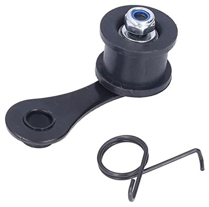 OVAQUIXI Catena Rullo Tendicatena, Nero Motocicletta Tendicatena Molla per Strada Dirt Pit Bike ATV Quad Scooter