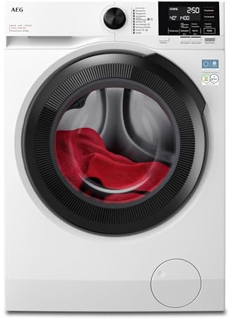 AEG Waschtrockner, 8 kg Waschen, 5 kg Trocknen, Serie 7000 ProSteam - Dampf-Programm–Weniger Bügeln & mehr Frische, EEKLD/A, NonStop 1kg-in-1h, Mengenautomatik, Inverter Motor, 1400 U/min, LWR7AMZ48WD