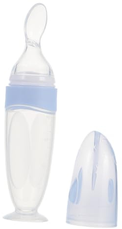 Gatuida Reispastenflasche Aus Weichem Elastomer Müslispender Mit Quetschspender Für Babynahrung Zum Einfachen Ausdrücken Von Pürierter Nahrung