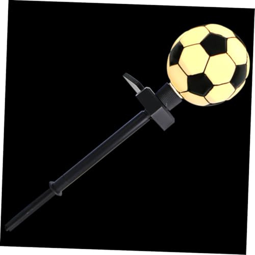 DECOMELODY Lampada Solare da Giardino Forma Calcio LED Solare Decorazione Prato Senza Fili Installazione Facile Luce per e Vialetti
