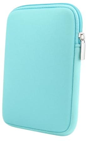 TOKIDNY Lightweight Ebook Reader Storage Bag with Zipper Water-resistant Protective Sleeve Compatible with Kindle Paperwhite Scratch and Impact Resistant E-reader Carrying Case for Travel