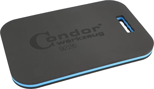 Condor Werkzeug 9226 | Kniebrett für Werkstatt Garten Arbeit und Privat | 480 x 320 x 30 mm | Kniematte Schutzmatte mit feuchtigkeitsabweisendem Material