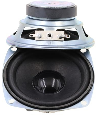LLINthy 1pair 3Inch 4Ohm Altoparlanti Durabilità ABS Gamma Completa per Radio Citofoni e Sistemi
