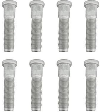 DCXXAN Radbolzen für Ford Mustang (2015–2022), gerändelt, 15,8 mm, 65 mm, M14 x 1,5, Teilenummern: 6509866AA, 6509858AA
