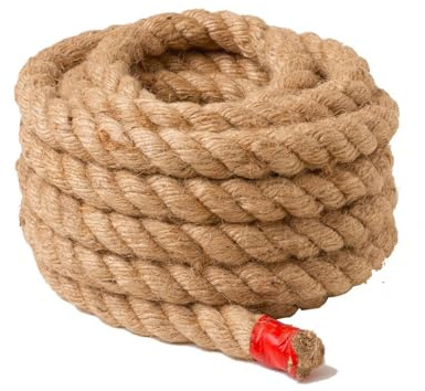 Corda In Juta Naturale Spessa Per Decorazioni E Fai Da Te Corda Di Canapa Resistente Spago Di Iuta Naturale Per Artigianato Arredamento Gatto Giardinaggio(14mm,50m/164ft)