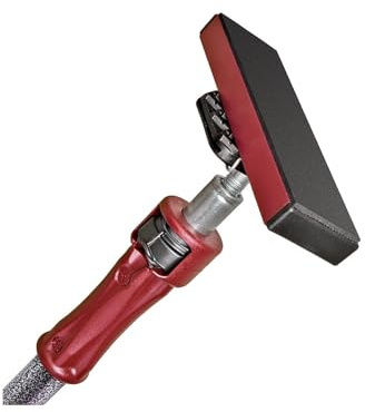 PIHER Anti-Rutsch-Abstützplatte 6x20cm | Geeignet für die hochwertigen Lastenstangen von Piher | Ideal für Arbeiten an Decken und Wänden mit z.B. Gips- und Holzplatten
