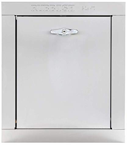 Universal Stainless Steel Trash Chute Door -Bottom Hinged, 15(W) X 18(H), Self Closing Fire Rated & UL Approved by Oswald Supply