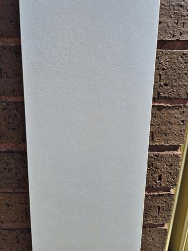 Grey Textured MELAMINE FACED CHIPBOARD 15mm 1200 x 152mm