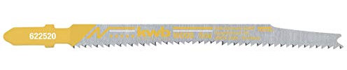 kwb 2 x Spezial Stich-Sägeblatt für Holz S20 Einnocken-/ T-Schaft f. Platten-Werkstoffe, beidseitig Ausrissfrei, fein