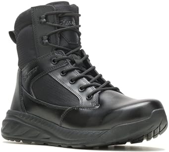 Bates Men's Opspeed Tall Side Zip Boot, Deep Black, 10.5