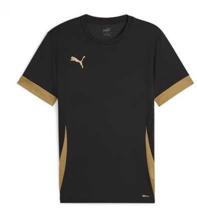 Puma Unisex Teamgoal Matchday Jr Fußballtrikot, Puma Black-Puma Gold-Matte Gold, 152 EU