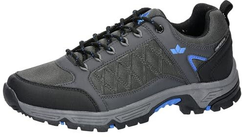 Lico Homme Indianapolis Chaussures de Trekking, Gris/Bleu, 42 EU