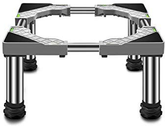 Washing Machine Base Refrigerator Shelf Holder Stand height 19-22cm Washer Pedestals & Frames Durable Washer Dryer Stack Stands Pedestals & Frames for large plant container (8legs 19) (4legs 19)