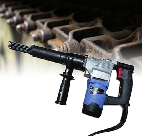 zxmeimm Pistola desoxidante eléctrica de Aguja,desoxidante eléctrica de Aguja Manual de Alta Potencia cinceles eléctricos de Chorro para la eliminación de óxido,escoria de Soldadura y Pintura,220V