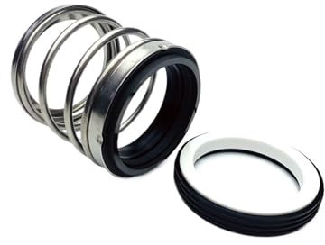 CAYUND Mechanische Dichtungen T21-2 1/4 T21-2.25 Mechanische Dichtungen Ersetzen Zu J-Kran Typ 21 Dichtung Welle Größe 2,25 Zoll for Wasser Pumpe Auto/CER/VIT