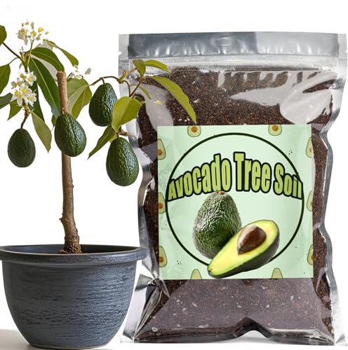 Bio-Avocado-Baum-Erde-Mischung, fördert Wachstum und Transplantationserfolg für Avocado-Pflanzen (2L)