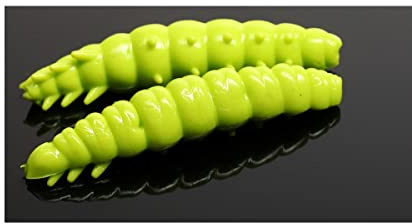 Libra Lures Larva Knoblauch Forellen Köder Maden Imitation