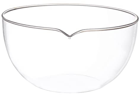 GETAJGHSD 2stücke Glas-evaporationsschale Mit Ausguss Laborgefäß Mit Flachem Boden Zum Verdampfen Und Lagern Von Flüssigkeiten Vielseitig Einsetzbar Laboren Schulen Hause