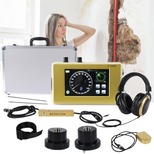Monitor Perdite, Rilevatori di Perdite d'Acqua, Monitor Multibanda con Display Digitale, Kit per Tubazioni dell'Acqua e Riscaldamento a Pavimento
