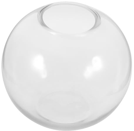 Toddmomy Terrarium Transparent Bouteille Sphérique pour Plantes Aquatiques Décoration de Bureau et Maison pour Intérieur et Extérieur