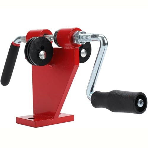 Gertrude Kettensäge Kettenspanner Werkbank Nietspanner Werkbank-Kettendreher Kombination Sägeglied Nietniet Splitterbremse Kettensäge Reparaturwerkzeug Red,1